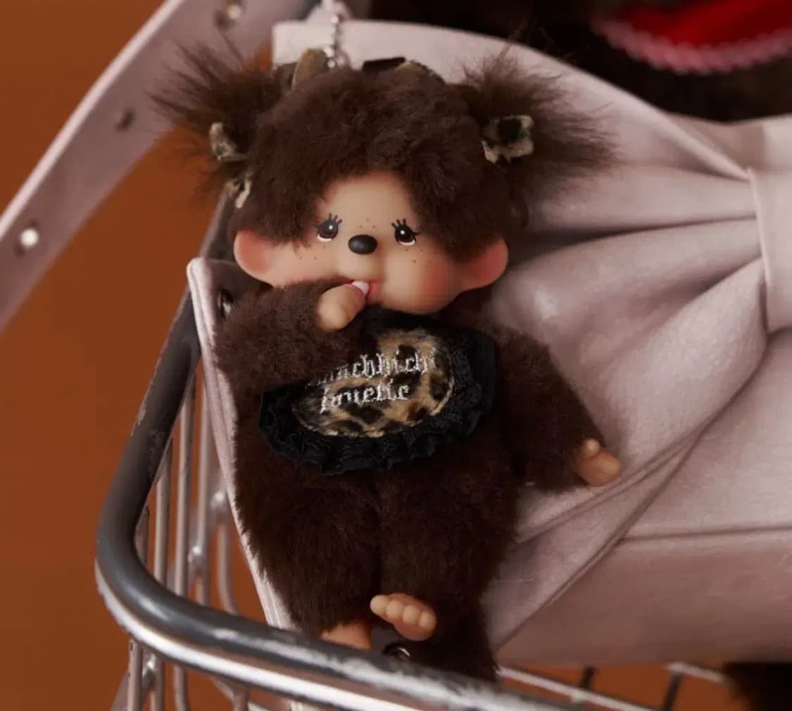 jouetie 주에띠 몬치치 콜라보 한정판 레오파드 키링 상품이미지1