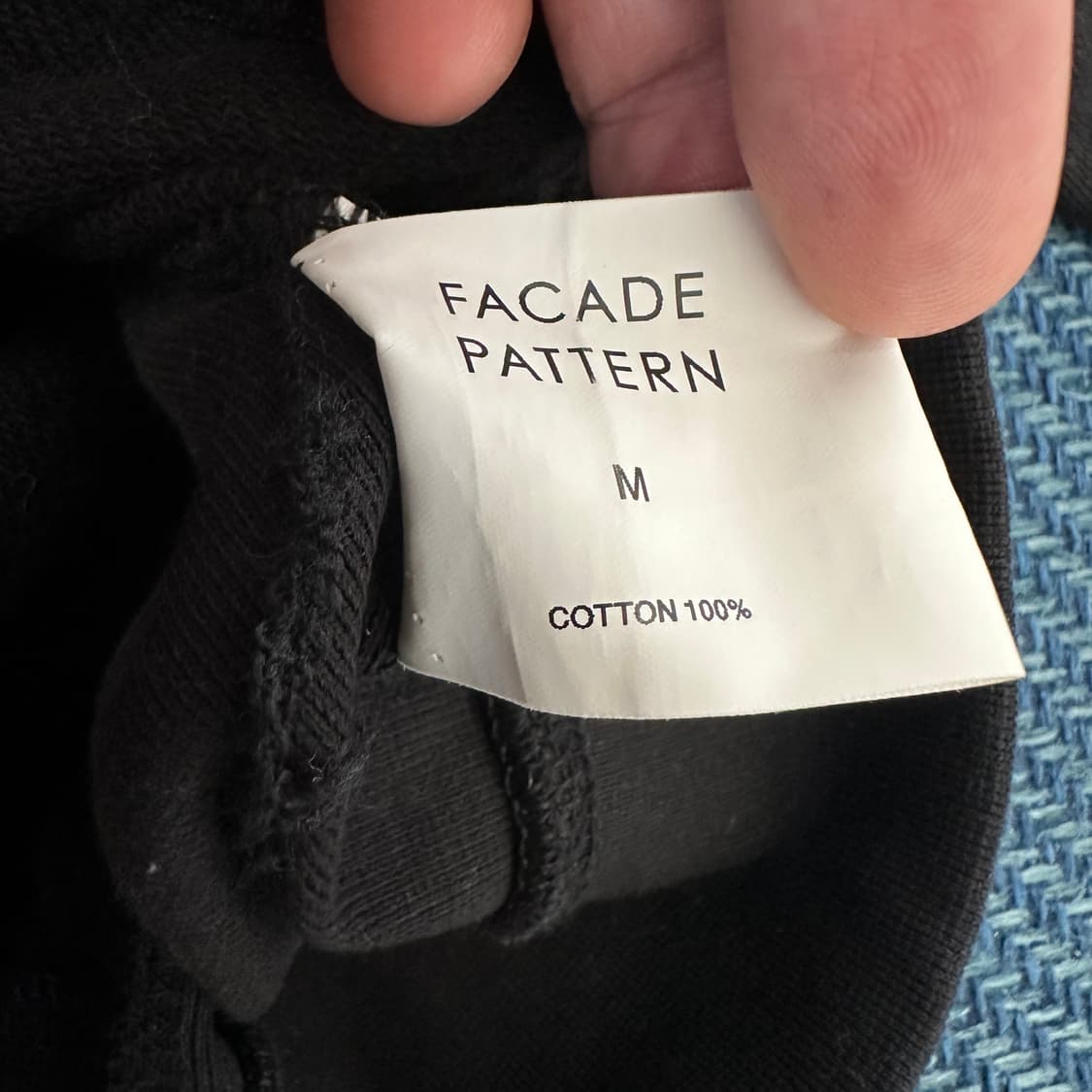 [여성M] 파사드패턴 후드집업 상품이미지3