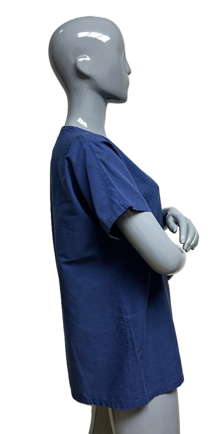 미국 미군 여군용 수술복 간호사 군의관 브이넥 반팔 티셔츠 (S) 상품이미지4