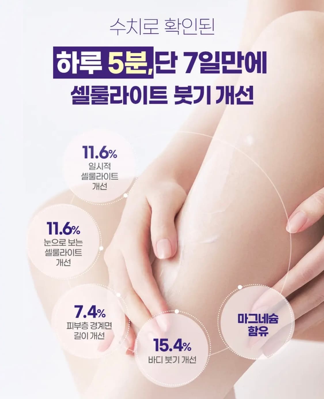 미개봉 바이컬러 셀룰라이트 롤러 괄사 크림 120ml 상품이미지5