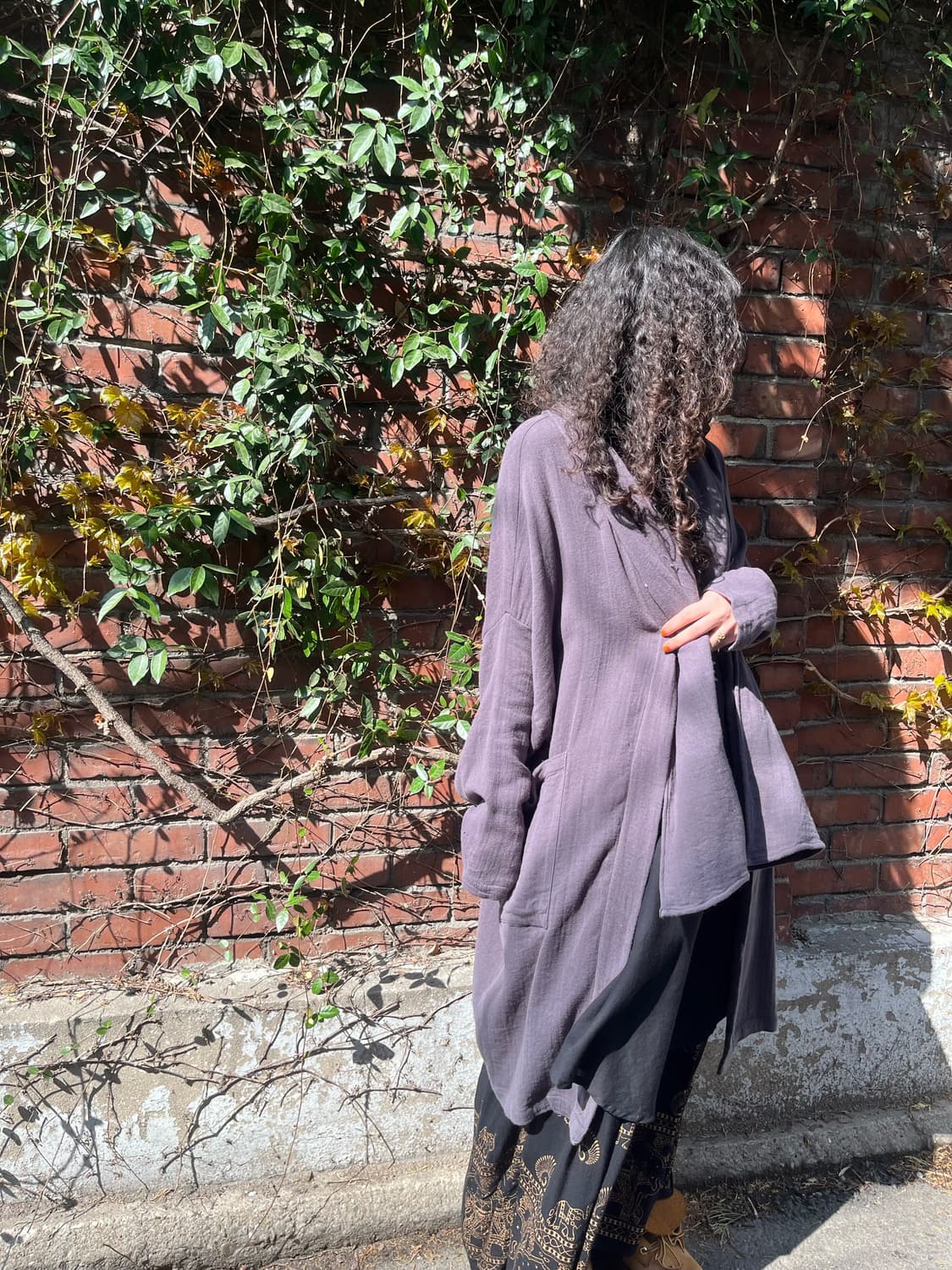 Malaika 네이비 히피 가디건 상품이미지2