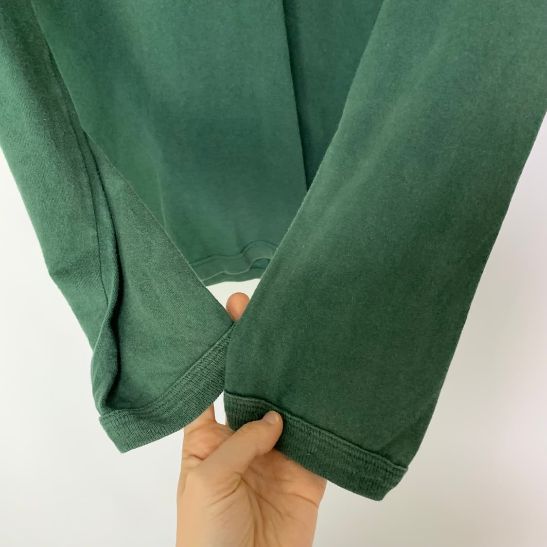 스투시 STUSSY 빈티지 패턴 긴팔 티셔츠 롱슬리브 그린 M 상품이미지7