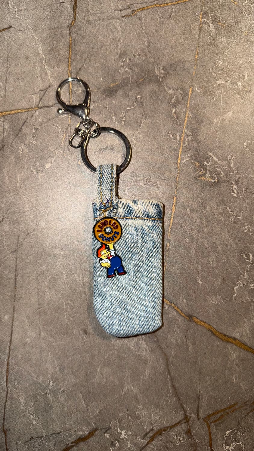 Lardladdonuts Denim Lighter Key chain 상품이미지1