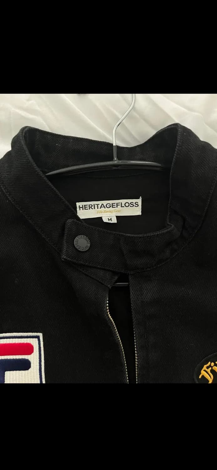 헤리티지플로스 휠라 필라 바이커 자켓 M 상품이미지4