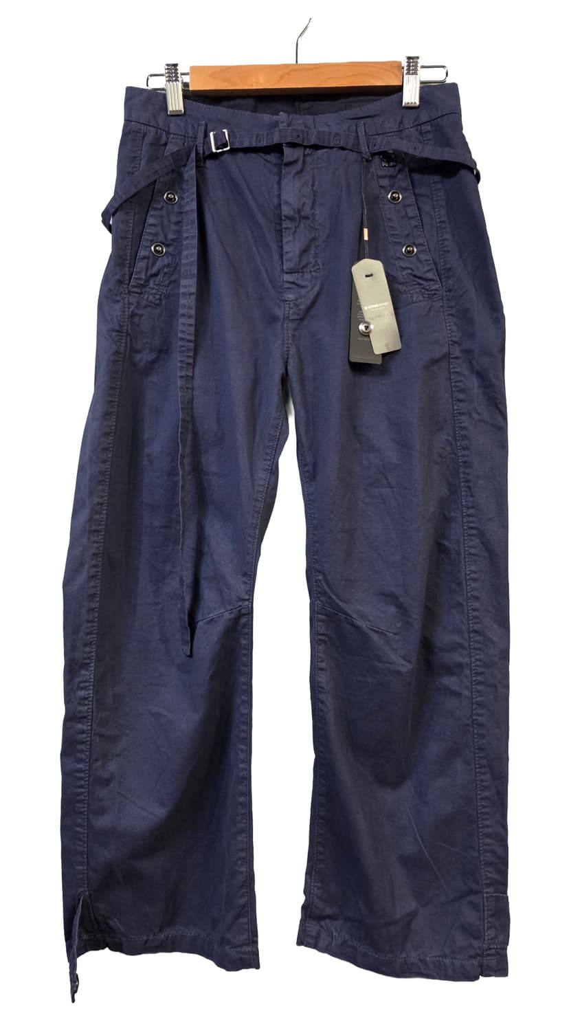 G-Star RAW 벨트 와이드 팬츠 네이비(25) 상품이미지1