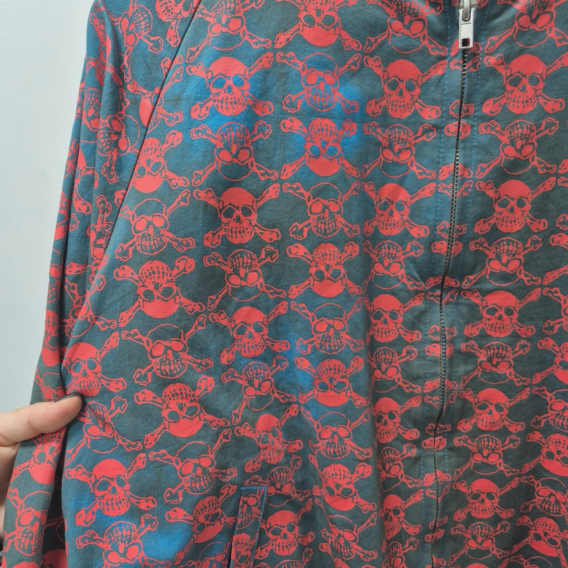 80's - 90's LIFE’S A BEACH 스컬 자켓 M 상품이미지4