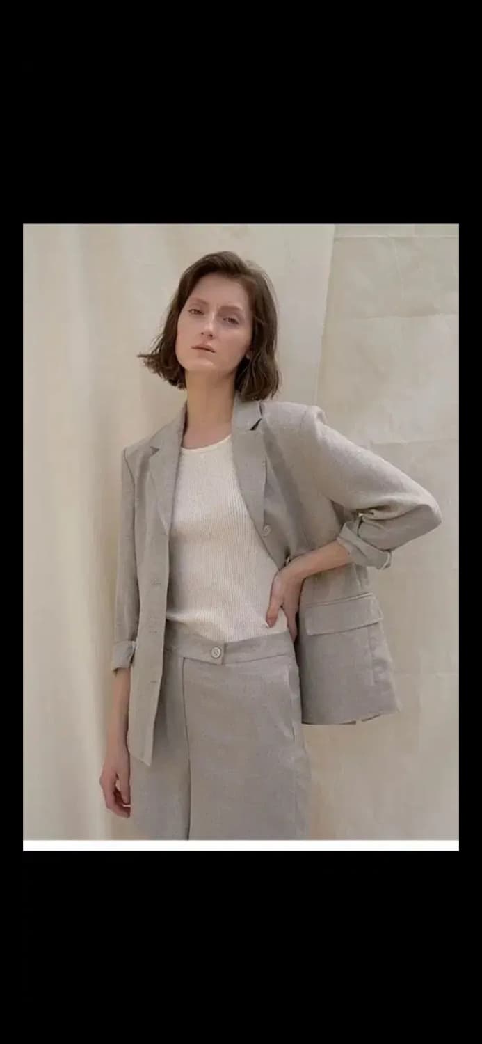 낫띵리튼 Foret 자켓 하객룩 출근룩 올드머니룩 결혼식 드뮤어룩 상품이미지1