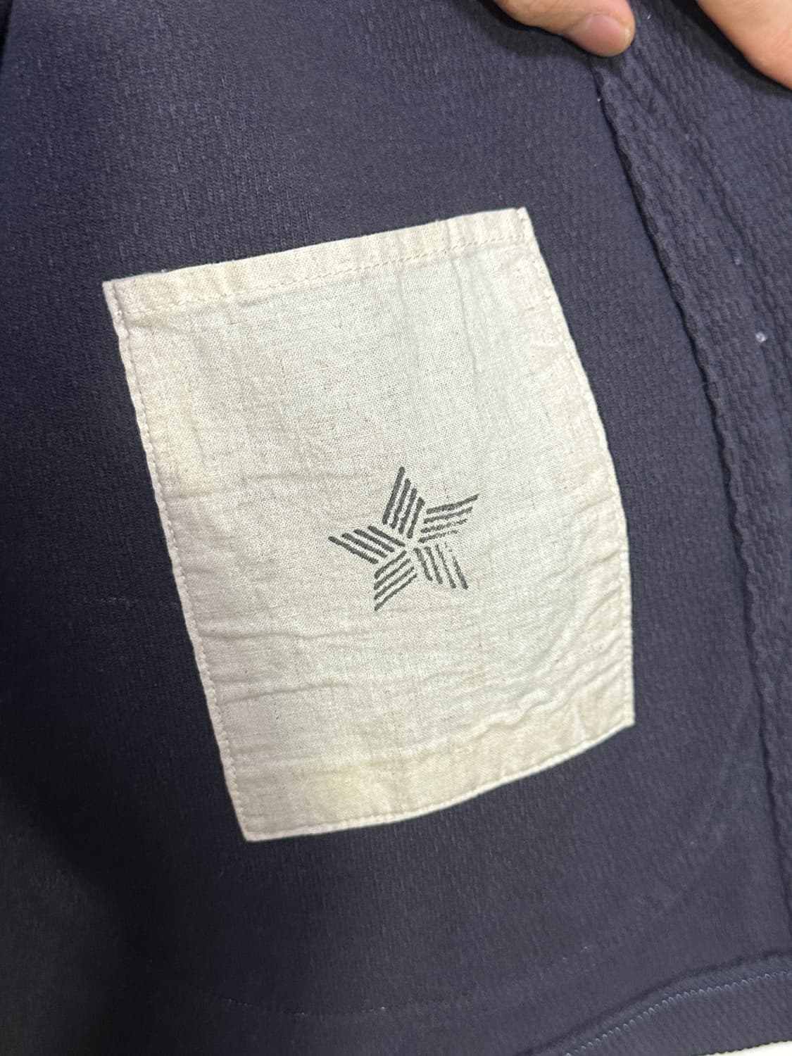 캐피탈 kapital 오버핏 논버튼 로브 자켓 상품이미지5