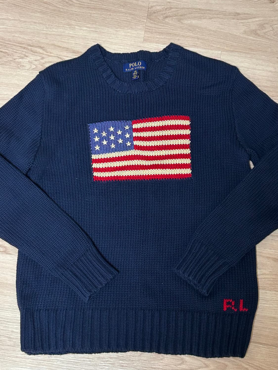 폴로랄프로렌 성조기니트 주니어L 상품이미지2