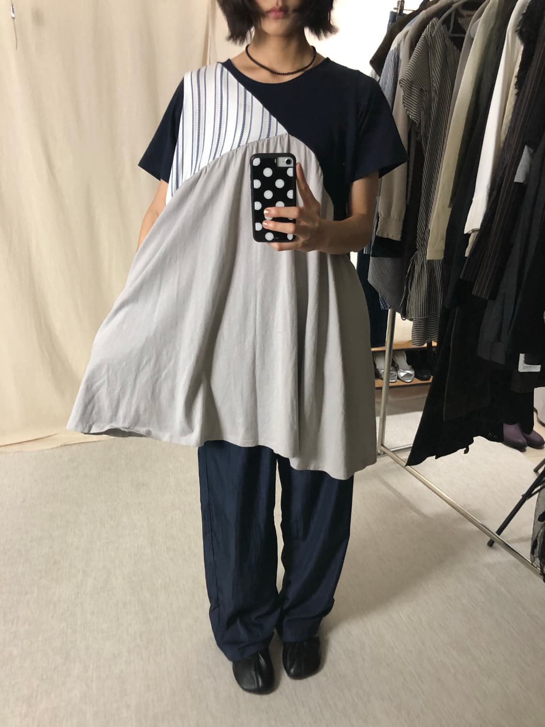 Patchwork Cute Dress 상품이미지2