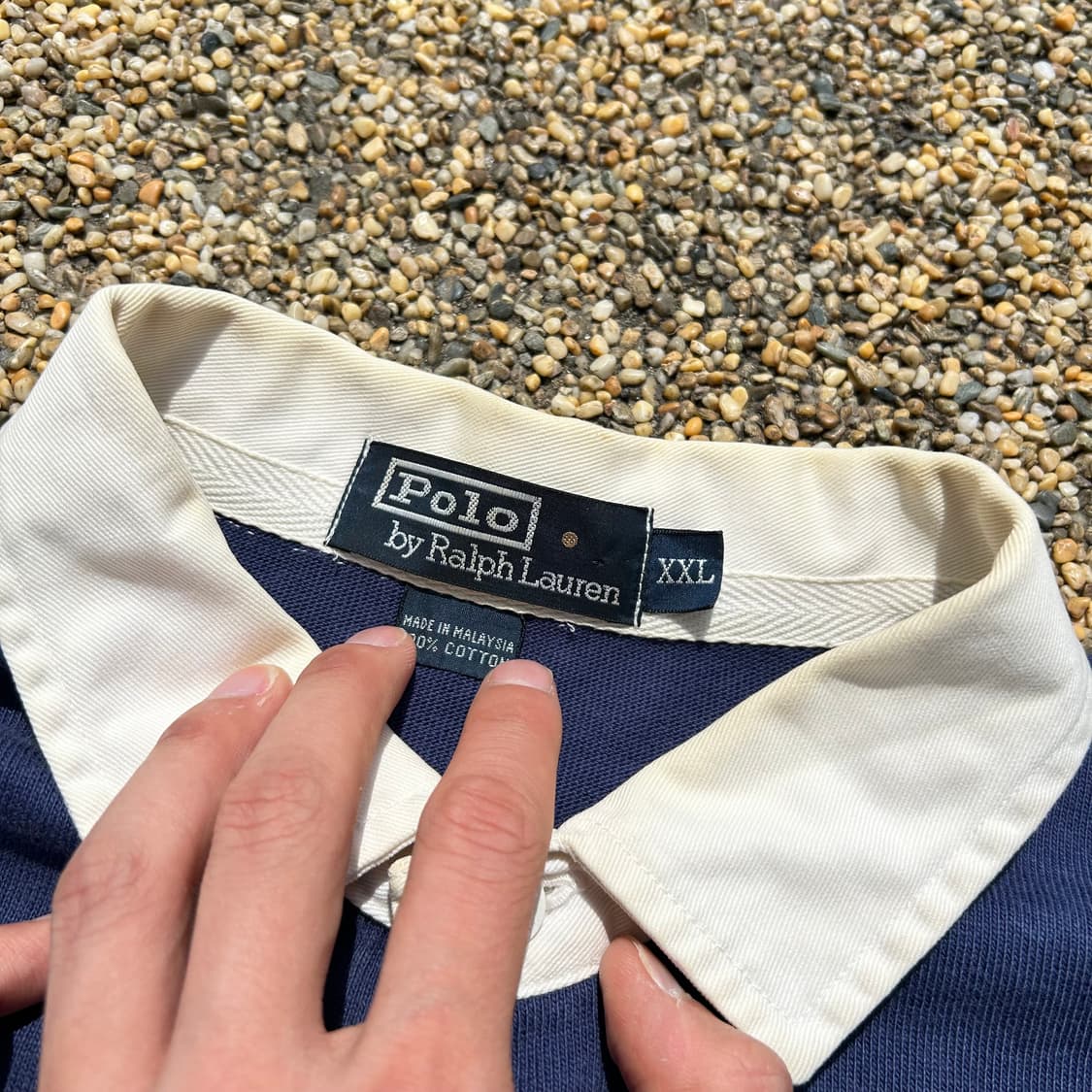 폴로(POLO RalphLauren)네이비 럭비티 상품이미지4