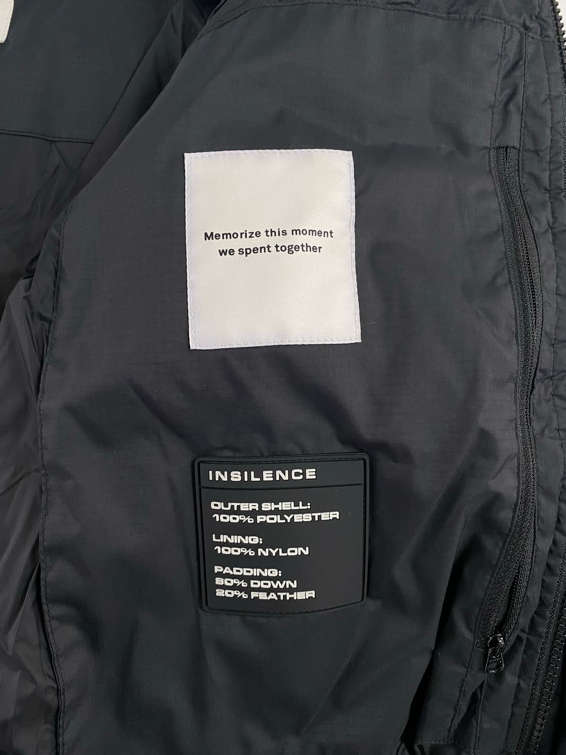 인사일런스 푸퍼 덕다운 패딩 자켓 M 상품이미지6