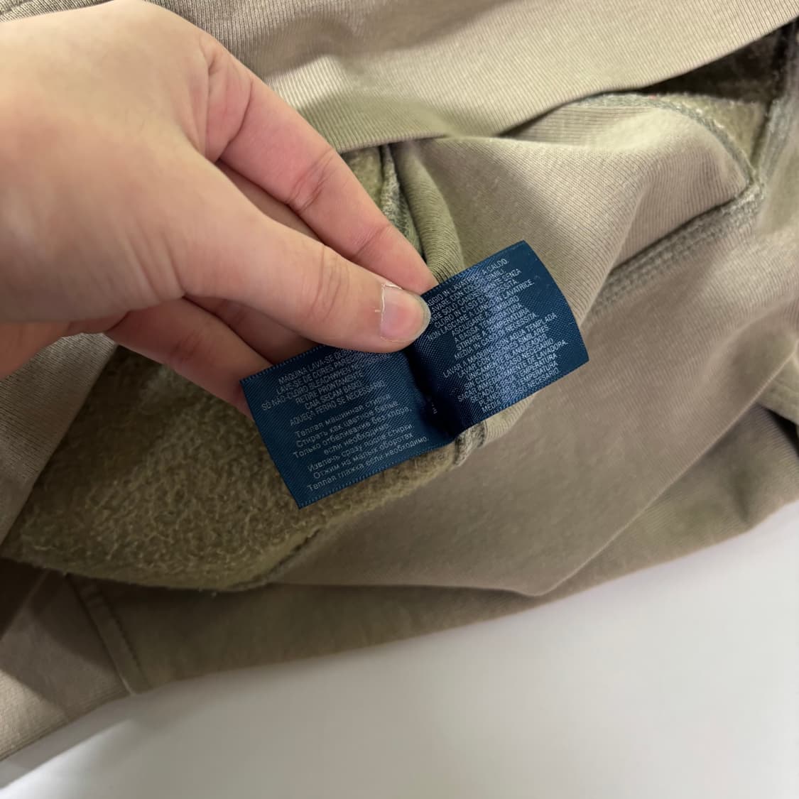 95 폴로 랄프로렌 베이지 후드집업 상품이미지5