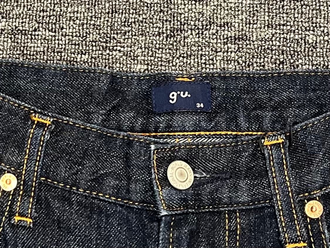 [32~33] GU 지유 스트레이트핏 데님진  상품이미지3