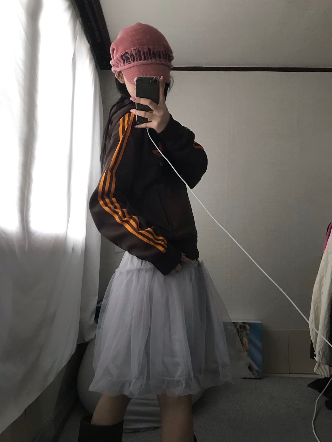 아디다스 00s 브라운 후드 져지 상품이미지7