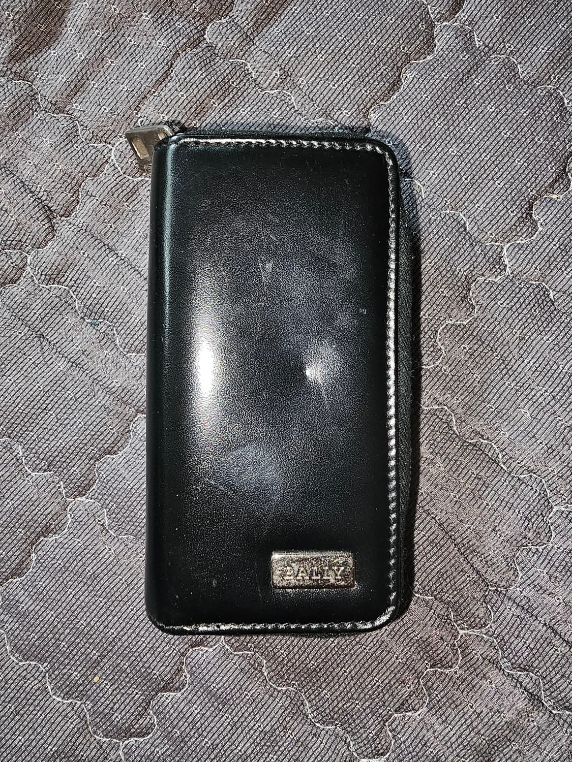 Bally 발리 블랙 가죽 키링 동전지갑 상품이미지1