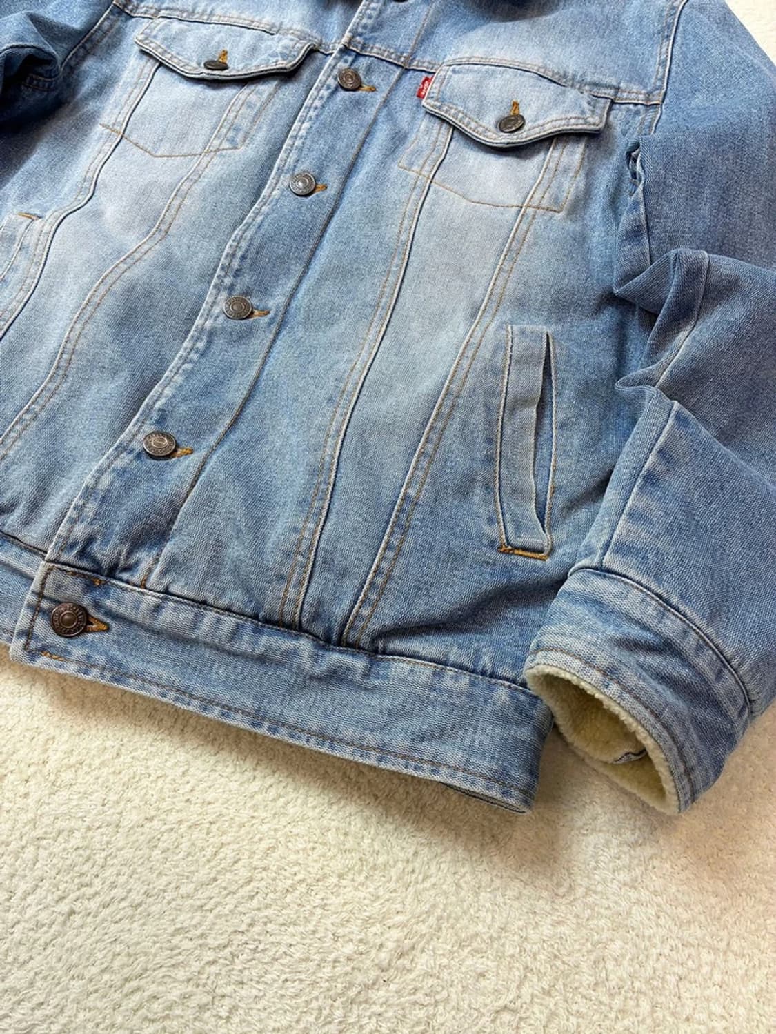 리바이스 00's 양털 데님 트러커 자켓 PN5870    상품이미지3