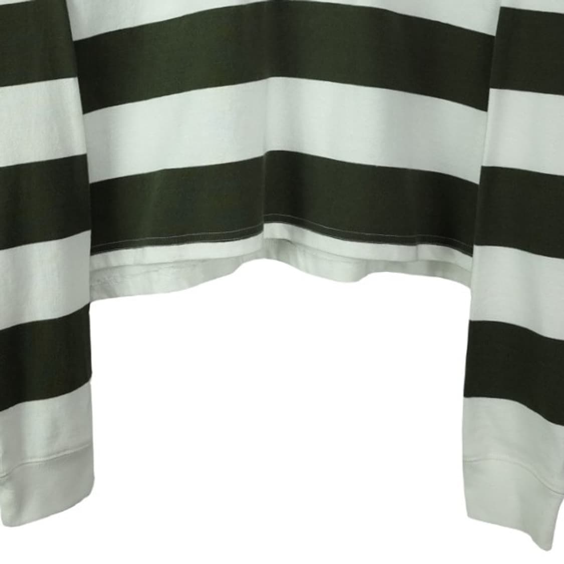 [마리떼프랑소와저버] 크롭 오버핏 스트라이프 긴팔 카라티 M19591 상품이미지5