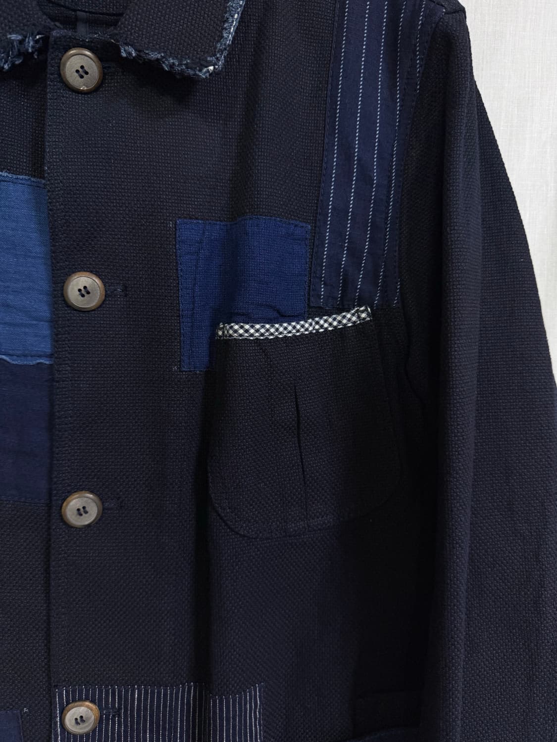 아메린드 패치워크 자켓 네이비 (amerind&co) 상품이미지4