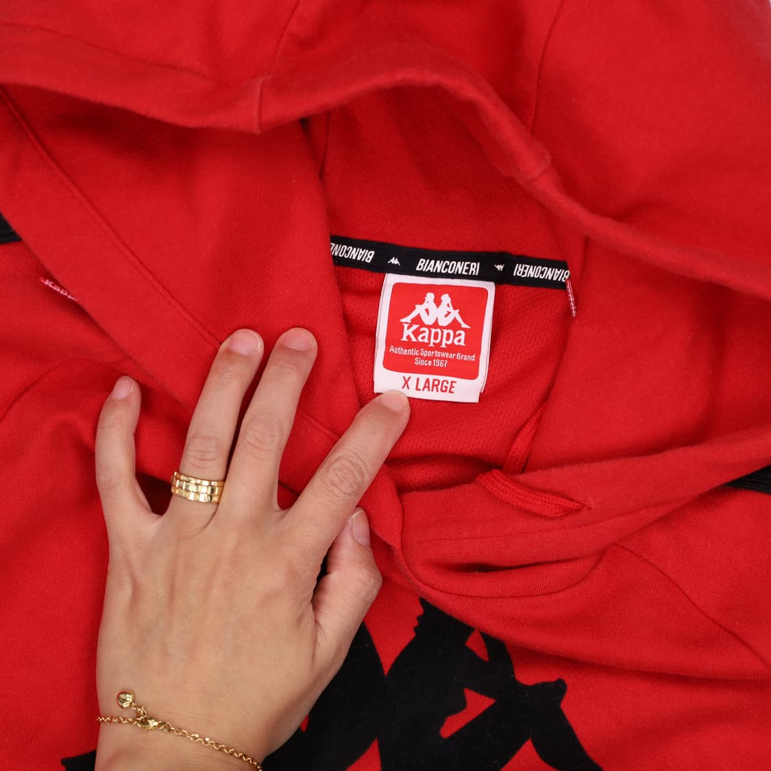 XL 카파 트랙 후드티 0423H1 상품이미지3