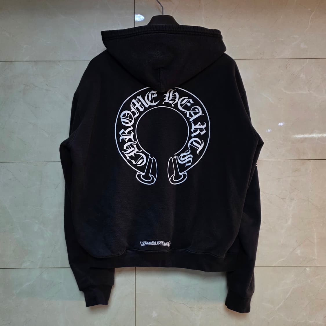 {클로젯}[M]크롬하츠 홀스슈 플로랄 헤비웨이트 후드집업 자켓 상품이미지2