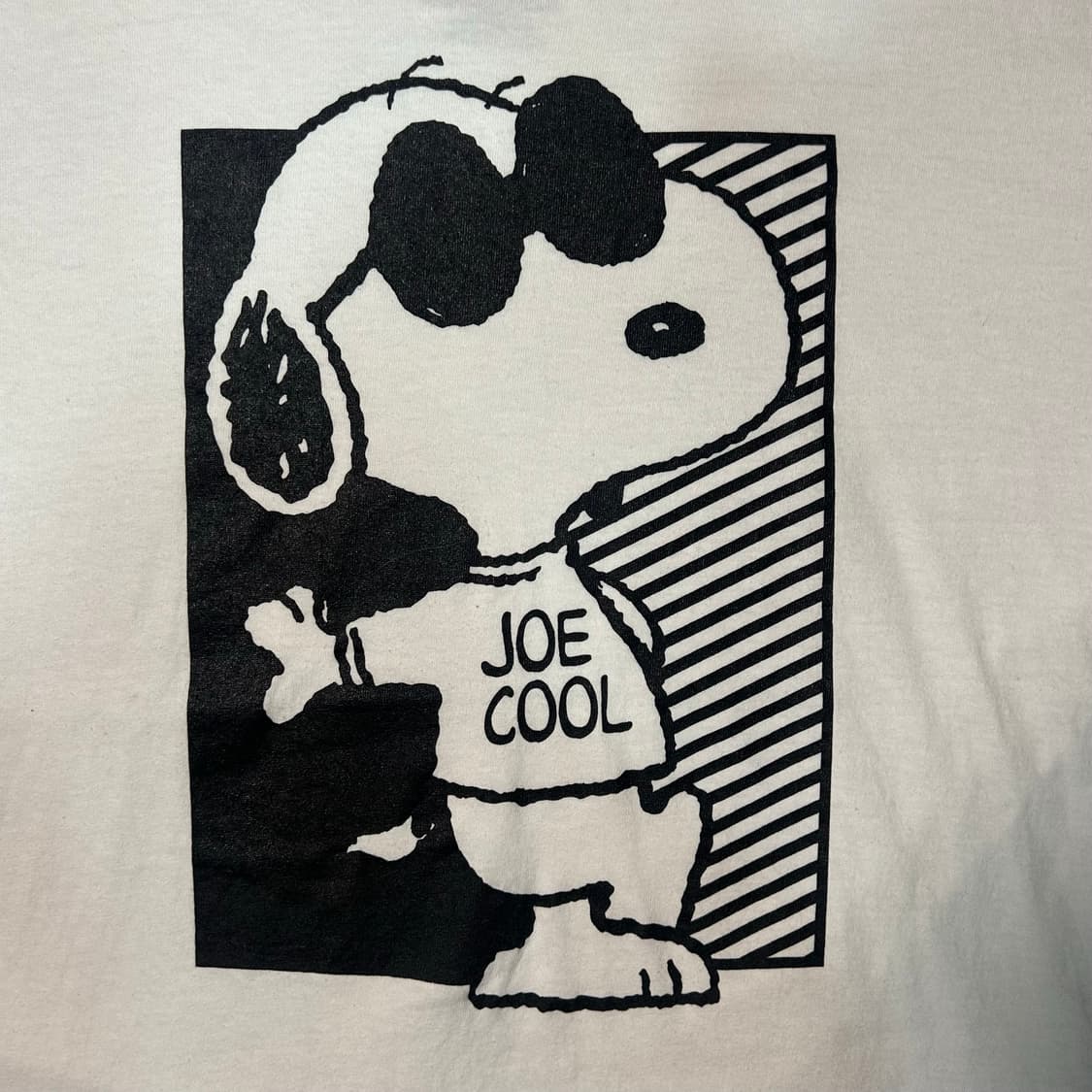 [2XL] 빈티지 스누피 joe cool 카툰 반팔 상품이미지2