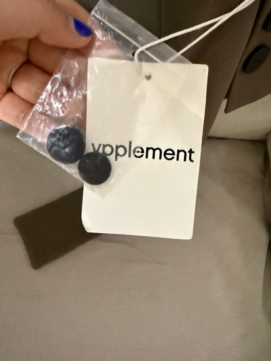 Vpplement brown blazer  상품이미지6