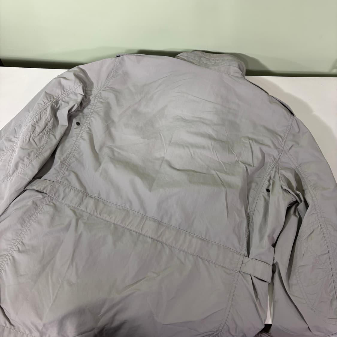 L 울리치 라이트그레이 바람막이 야상자켓 상품이미지4