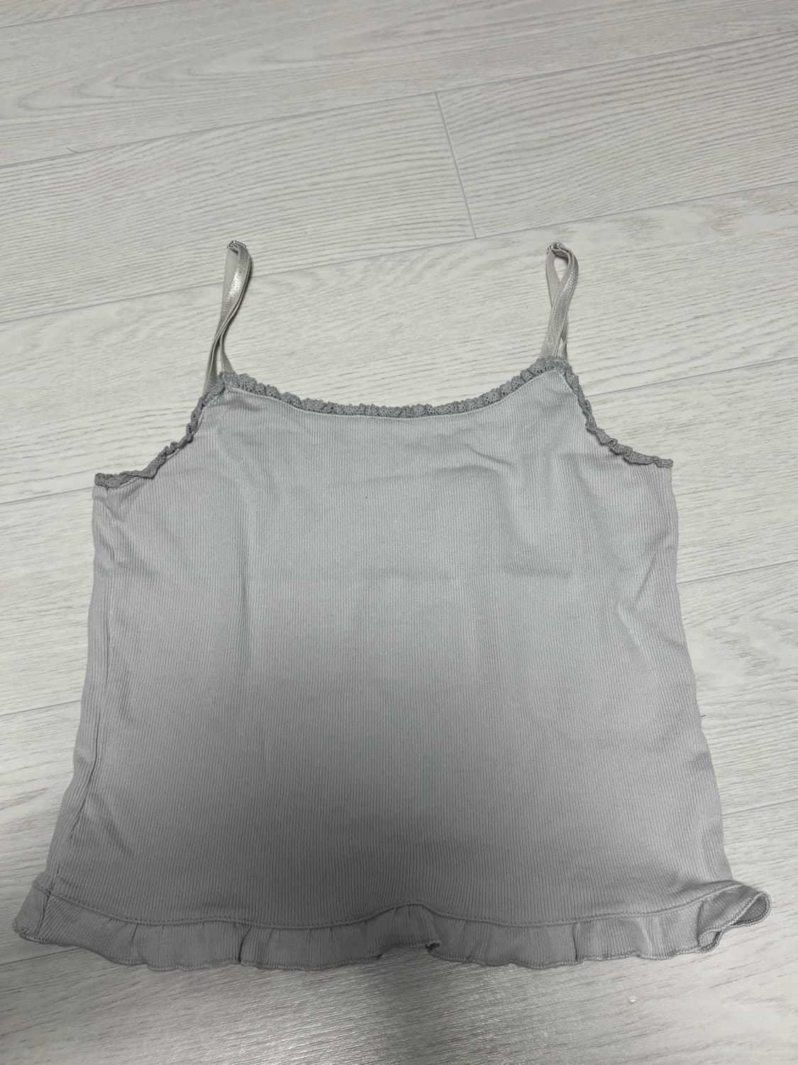 pyt 프릴 슬리브리스 (mute gray) 상품이미지3