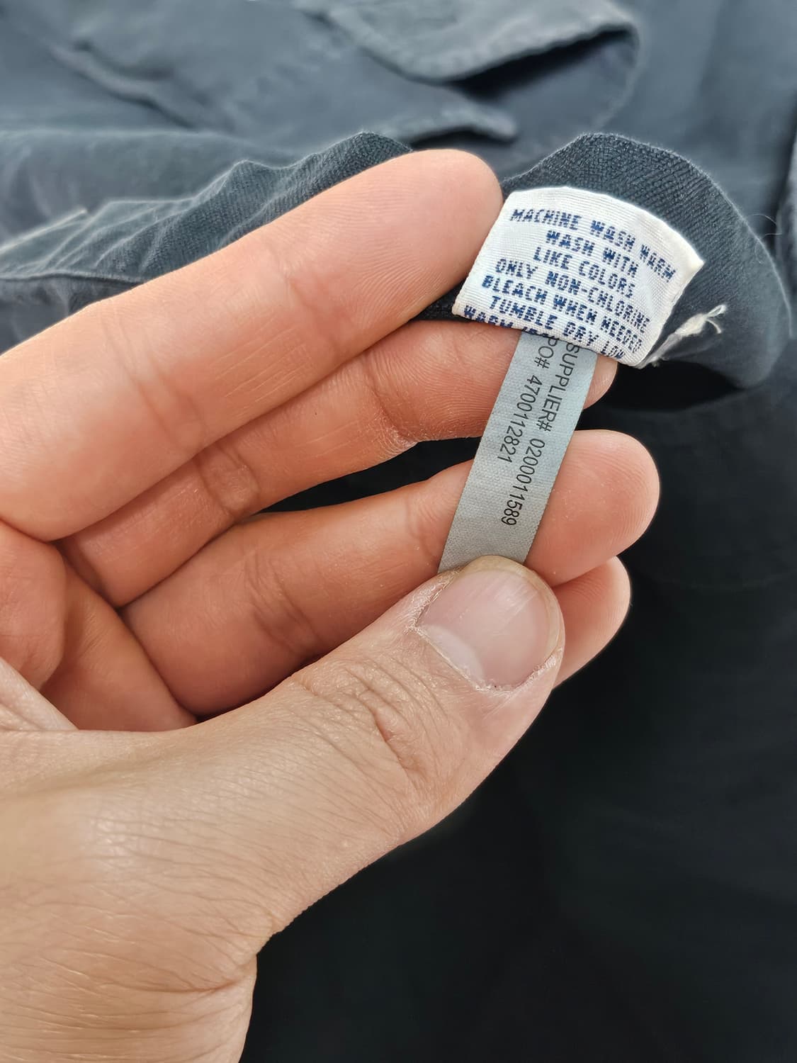 폴로랄프로렌 USA 빅셔츠 블랙 2XL 상품이미지5