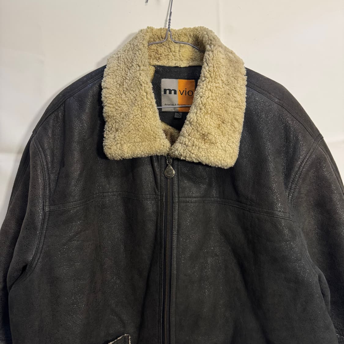 Mvio 양가죽 무스탕 자켓 상품이미지2