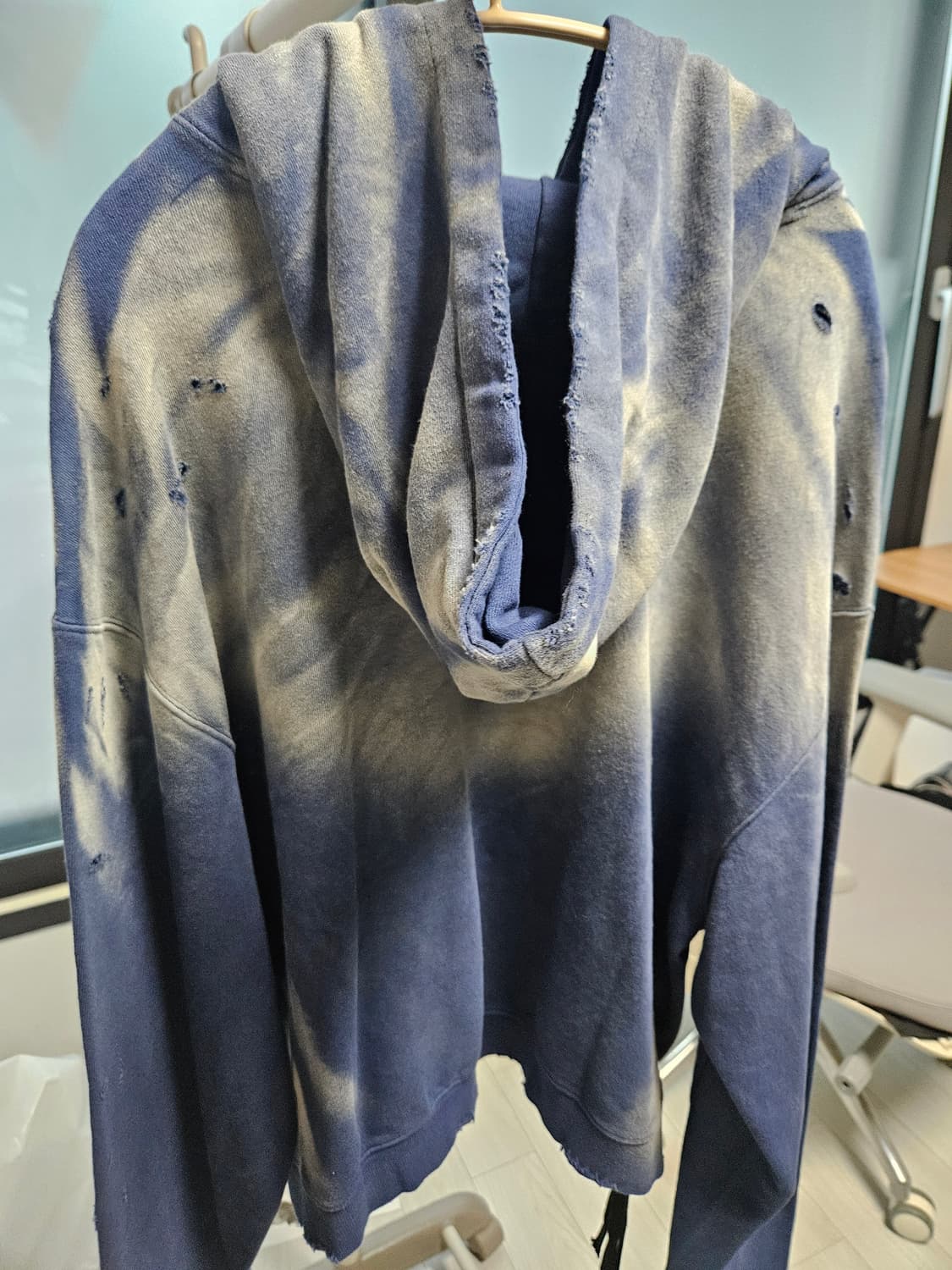 TILLDAWN 아트 후드 네이비 상품이미지7