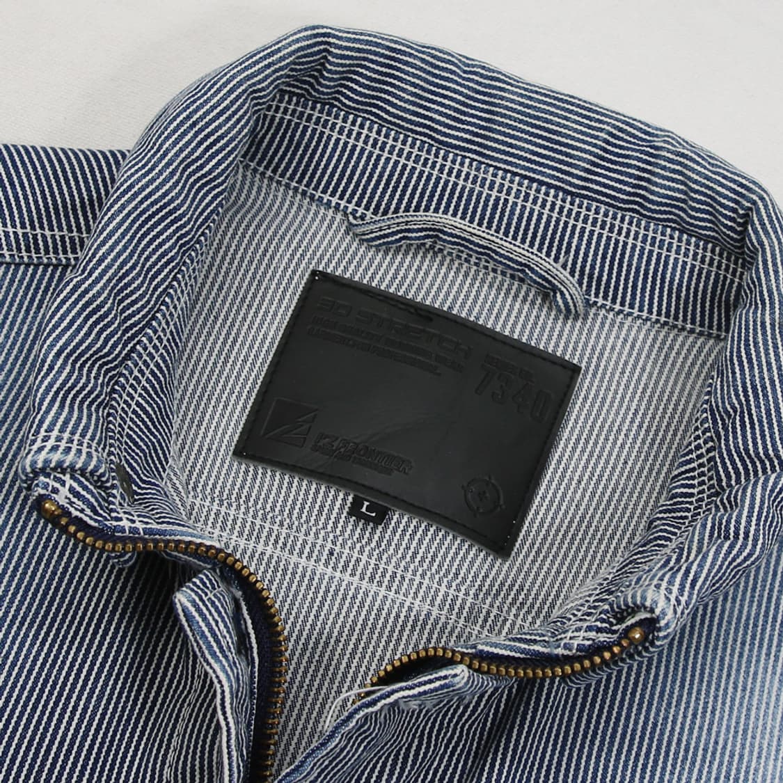 (착용컷) I'Z FRONTIER 히코리 워크 자켓 (98-100) 상품이미지5