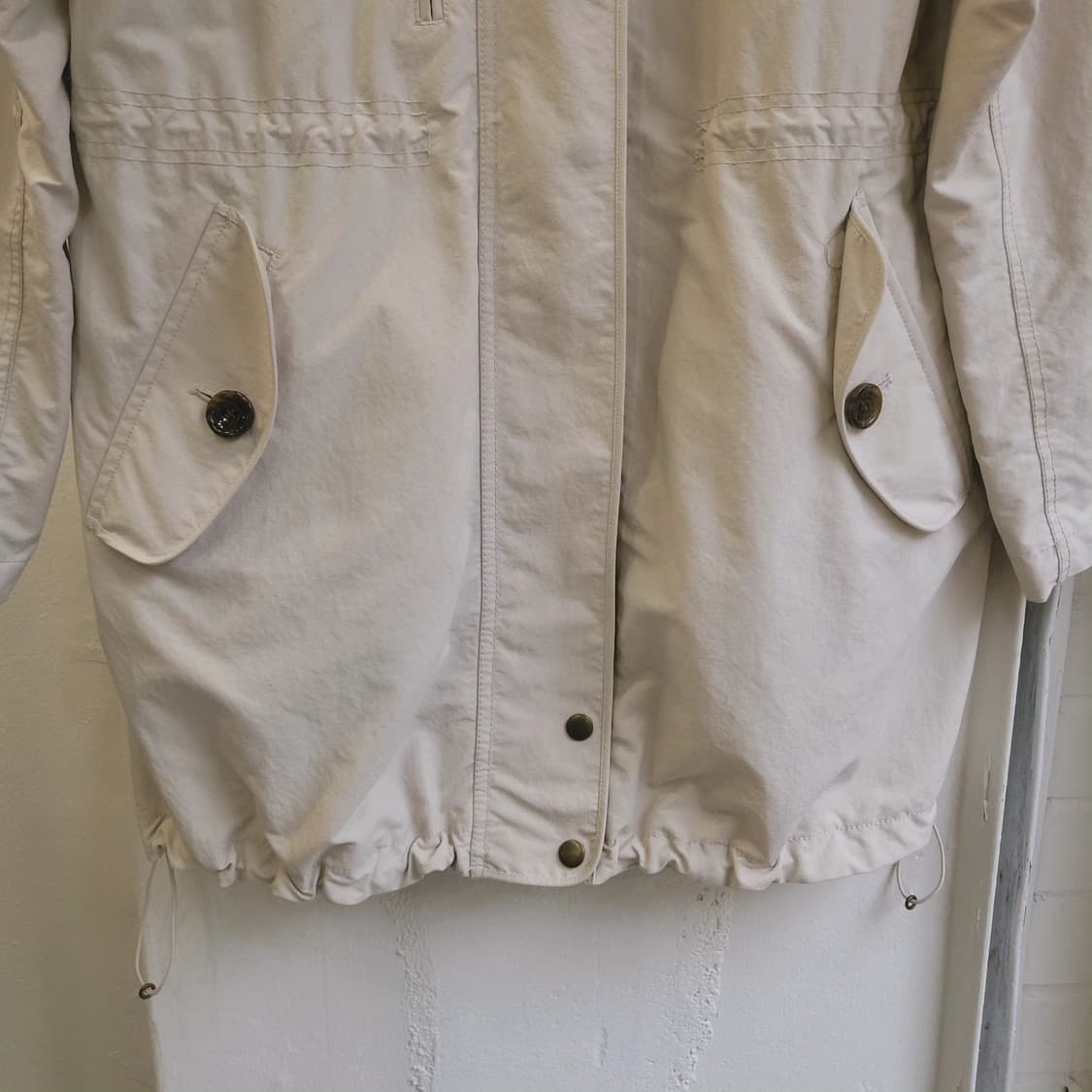 Inéd 아이보리 야상 점퍼 상품이미지5