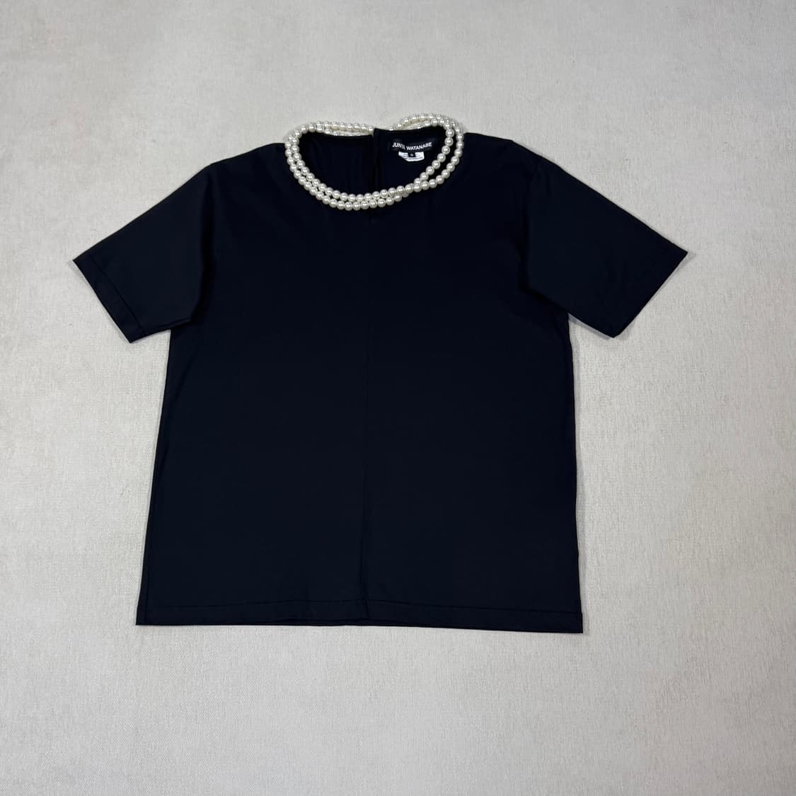 Pearl Neck Tunic T-Shirt 상품이미지2