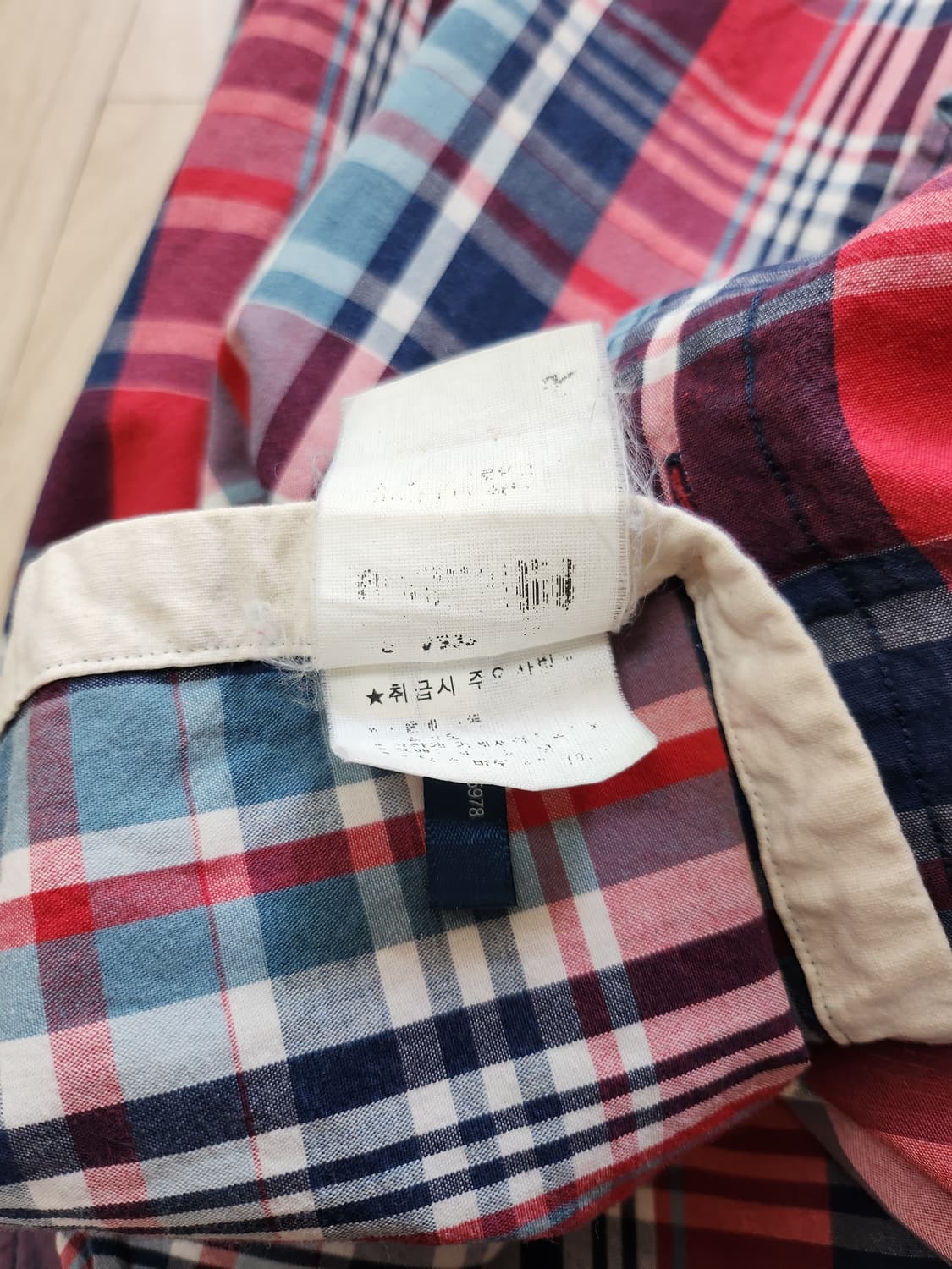 폴로랄프로렌 체크셔츠 (L 상품이미지7