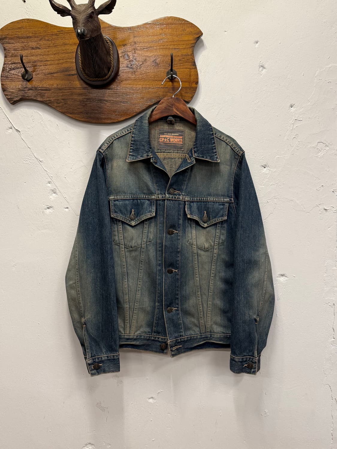 M) CP.C WORKS Denim Trucker Jacket  상품이미지2