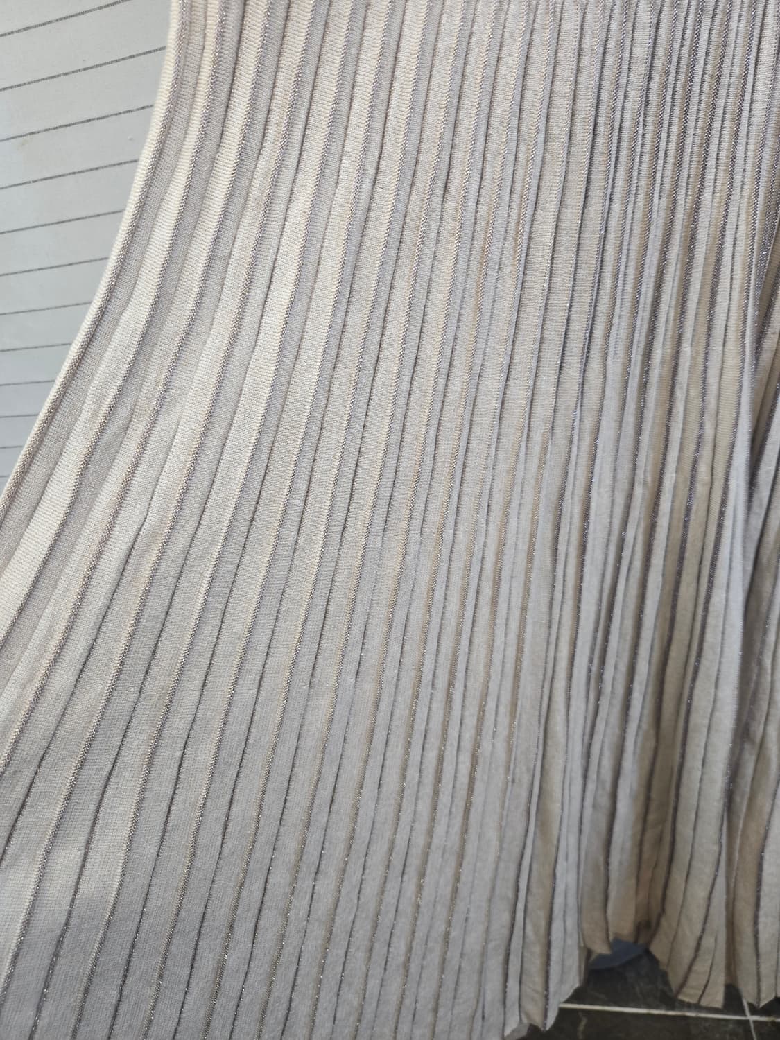 타임니트 플리츠 롱원피스  상품이미지8