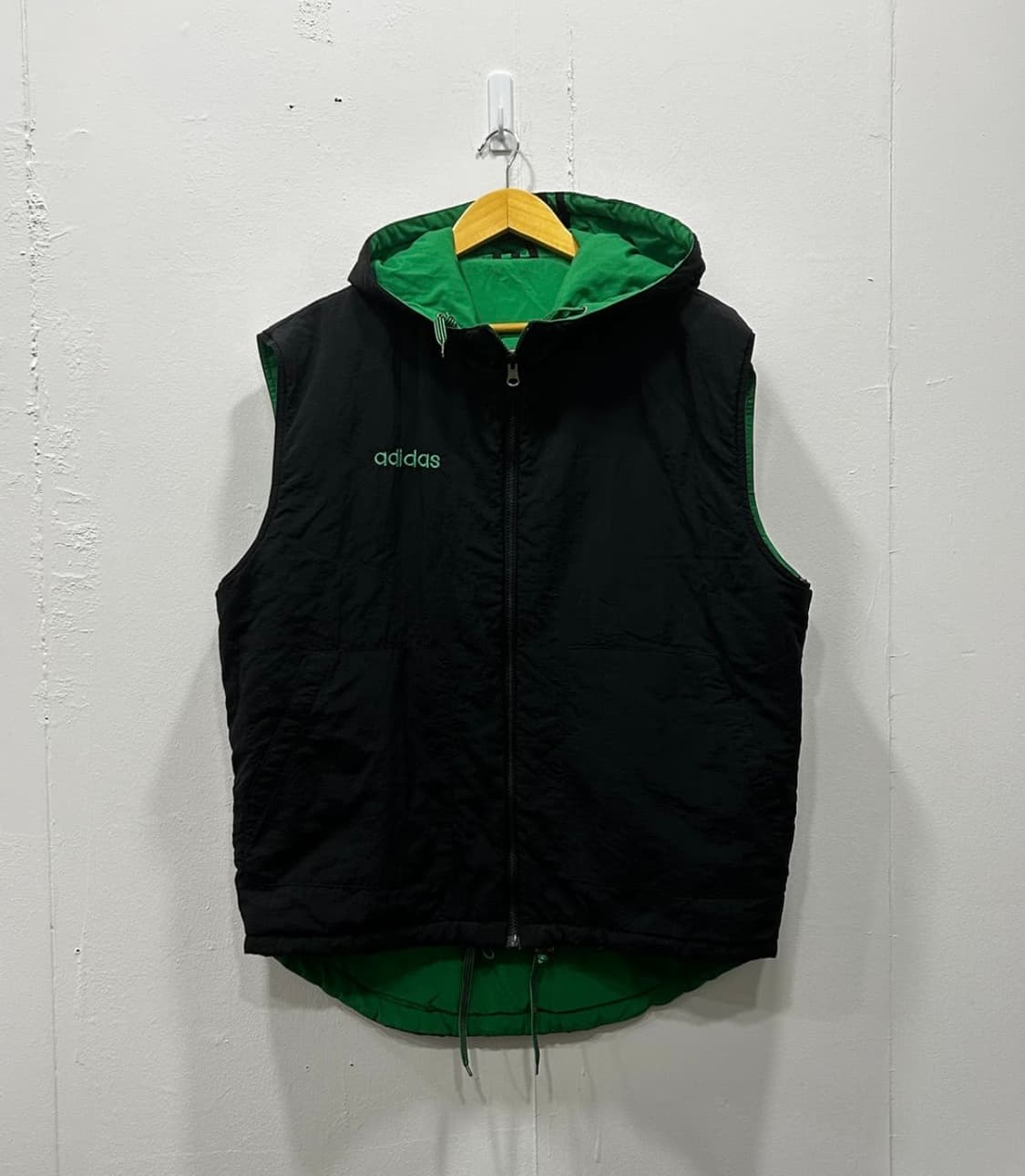 아디다스 올드스쿨 리버시블 후드조끼 110 상품이미지3