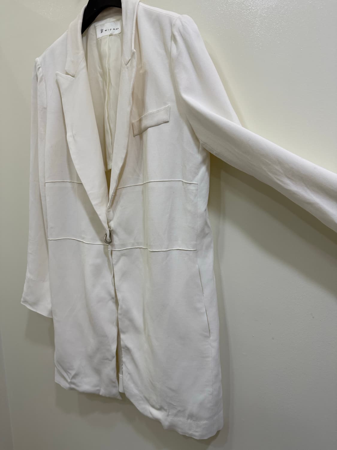 잇미샤 화이트 롱자켓 정품 상품이미지4