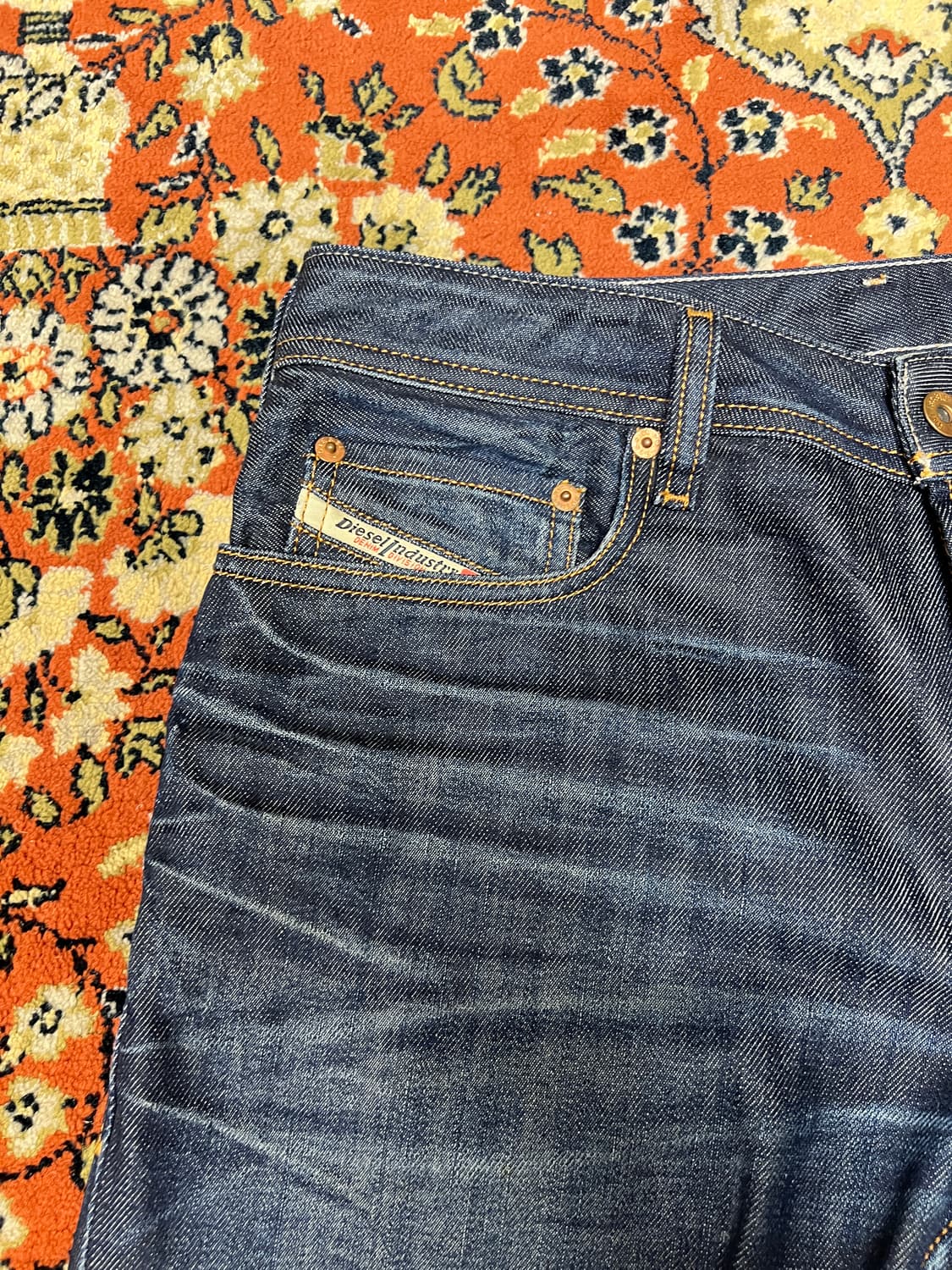 [31] 디젤 자티니 부츠컷 진청 데님 플레어 팬츠 상품이미지3