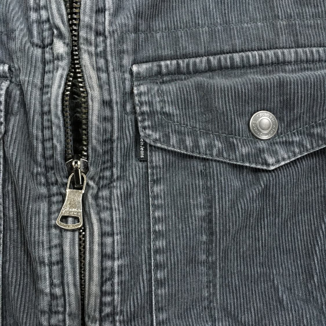 투티/0243 CK 캘빈클라인 코듀로이 자켓 털 안감 쉐르파 상품이미지4