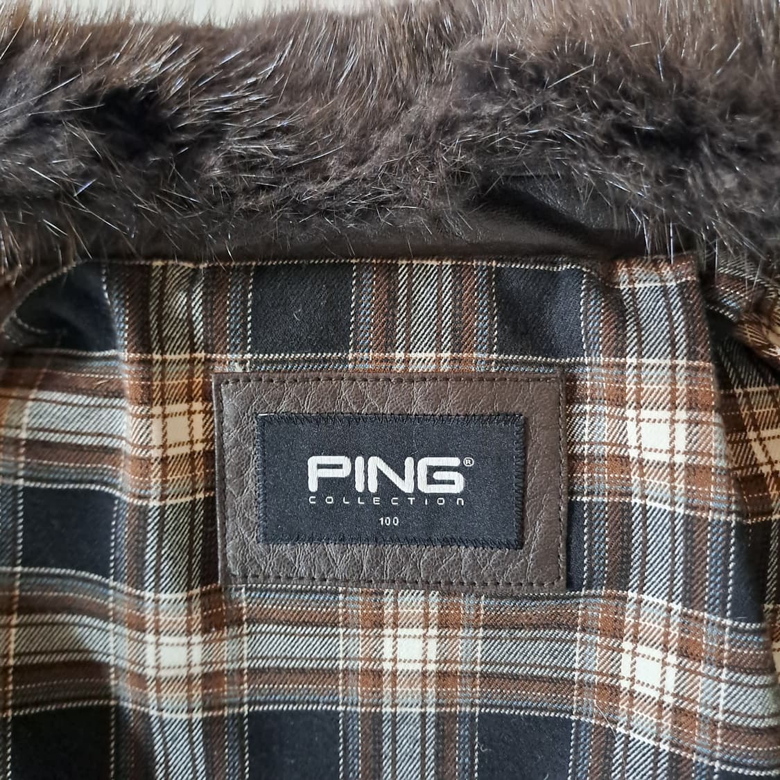 (택포) PING 양가죽 구스다운 자켓 100 B712 상품이미지7