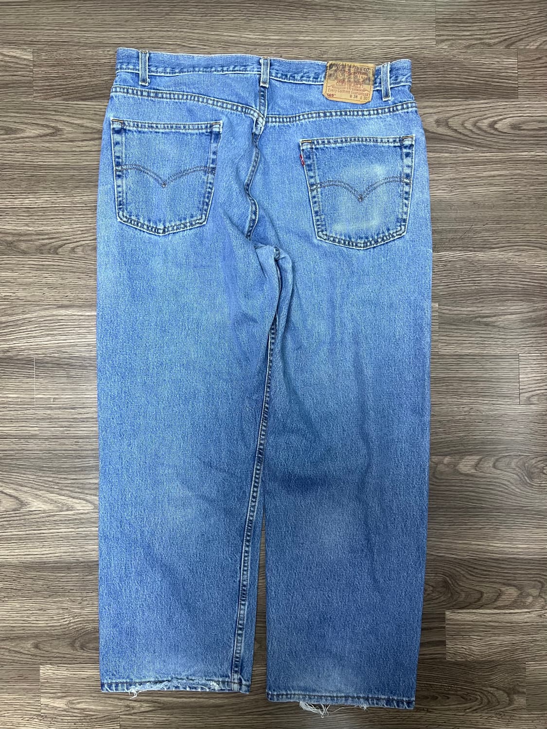 90s USA 리바이스 569 38사이즈 실버탭 567 슈프림 배기 상품이미지2