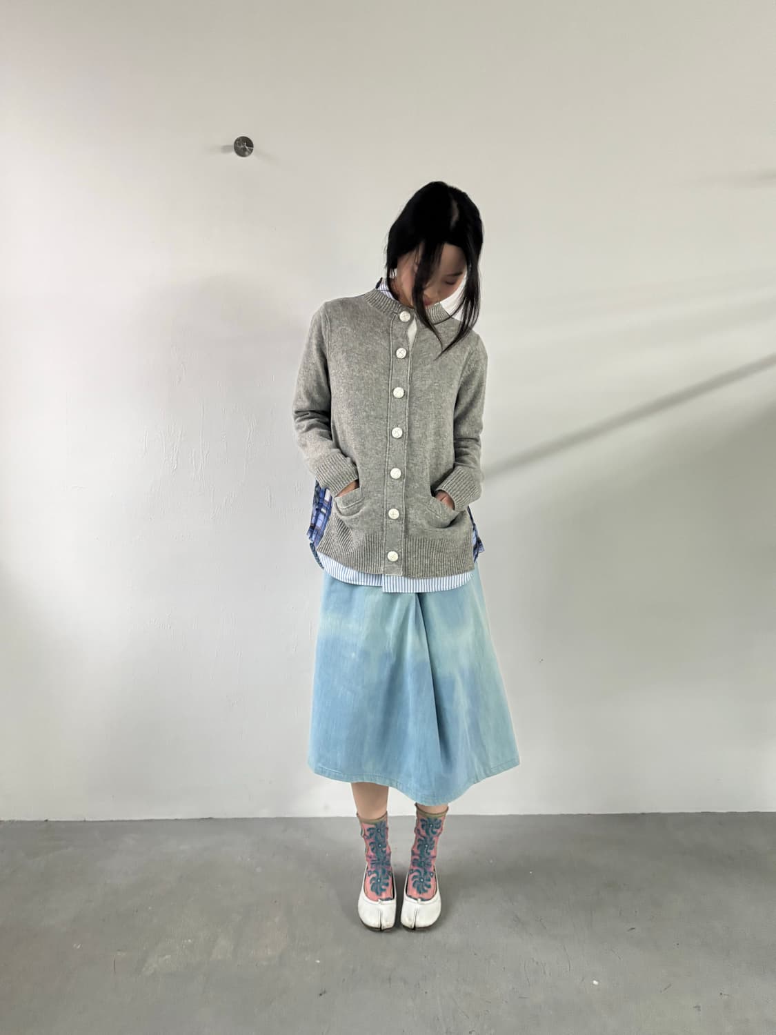 사카이 믹스 가디건 상품이미지2