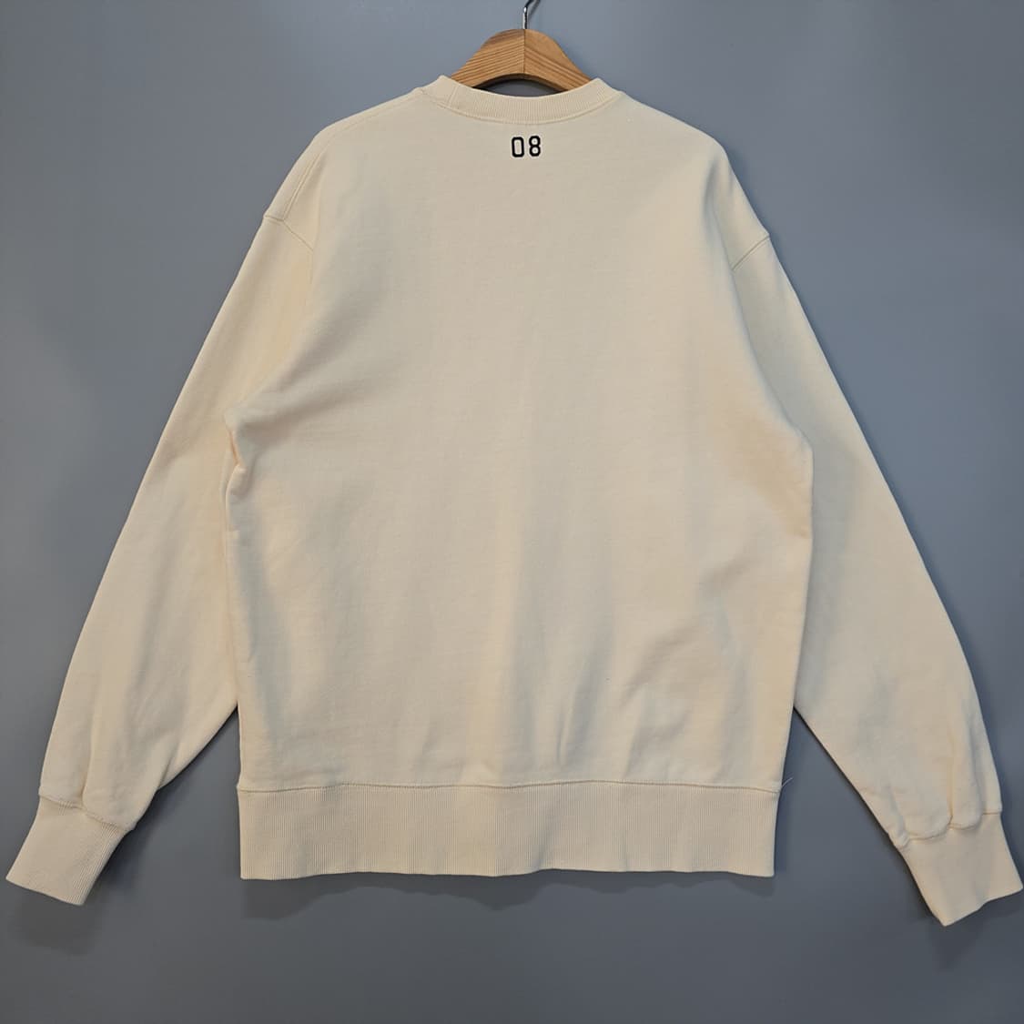 커버낫(COVERNAT) C 로고 맨투맨 아이보리 L 상품이미지5