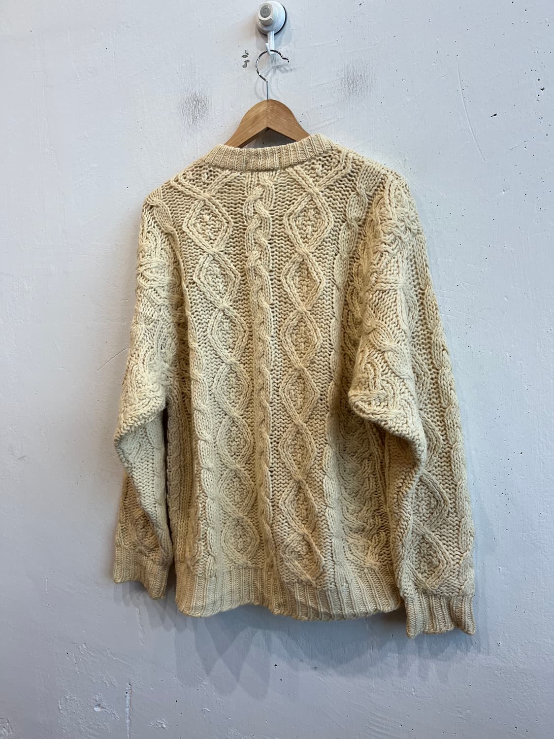 ZENO 피셔맨 케이블 울 가디건  상품이미지3