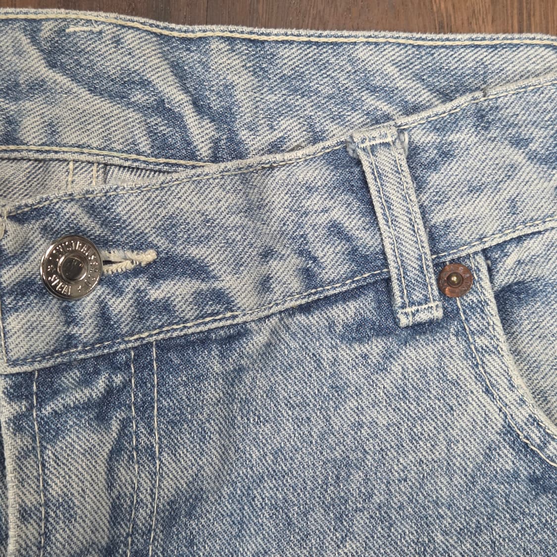 S.O/ 리페어, 자수 커스텀 데님팬츠 상품이미지6