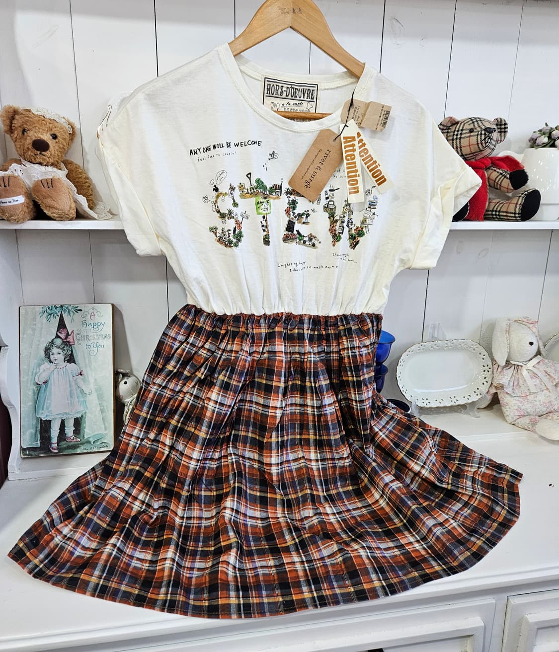 도킹 원피스 상품이미지2