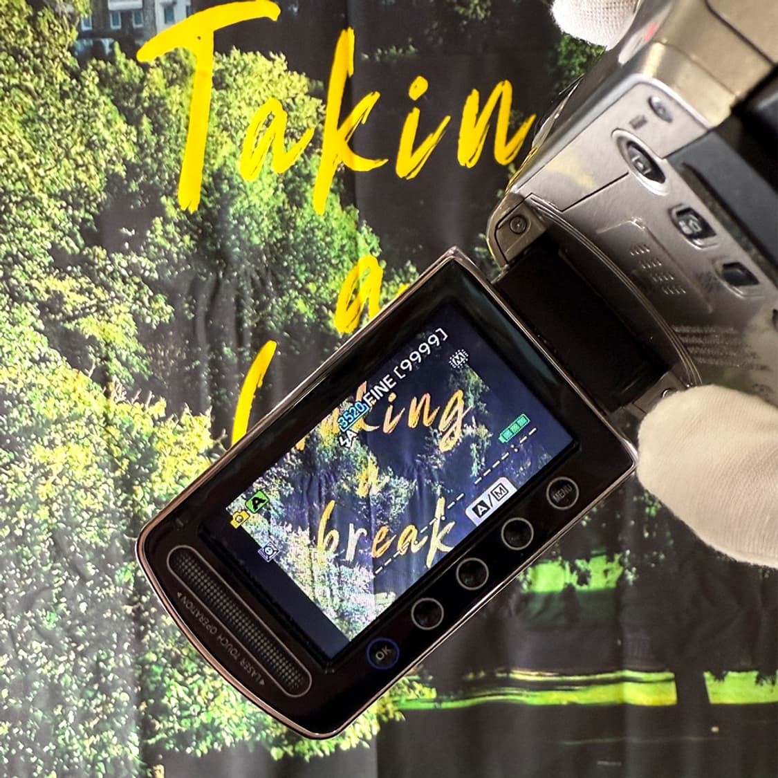 [🎩그때감성] JVC 켄우드 GZ-HM570 브이로그 비디오 캠코더 상품이미지10